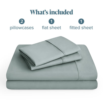 Bare Home Split Head Flex King Sheet Set - 1800 Ultra-Soft Microfiber Bed Sheets 4 Piece Set - FlexTop Bedding Sheets (Grey)