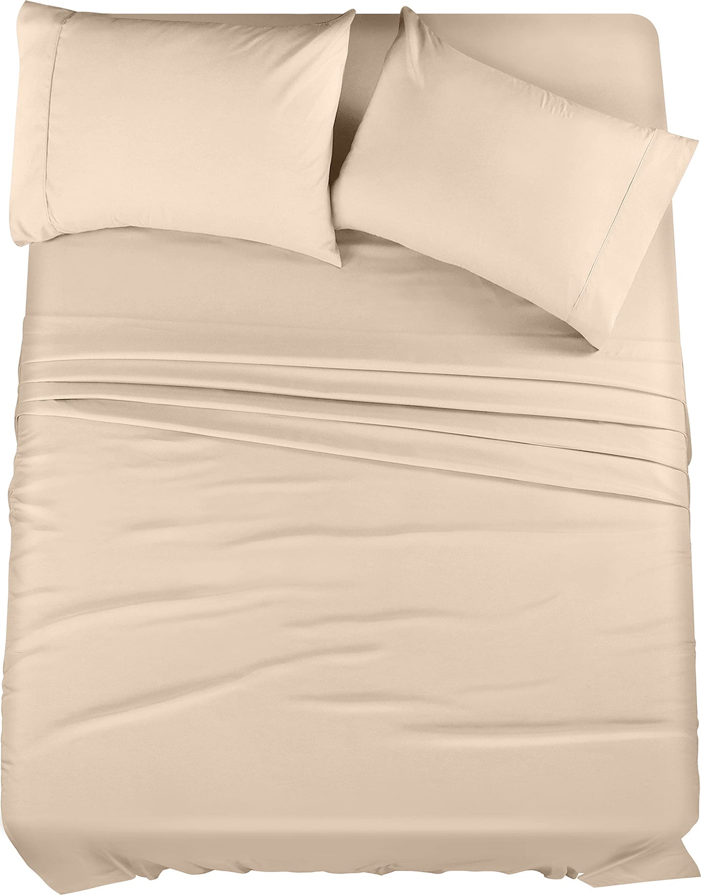 Utopia Bedding Queen Bed Sheets Set - 4 Piece Bedding - Brushed Microfiber - Shrinkage and Fade Resistant - Easy Care