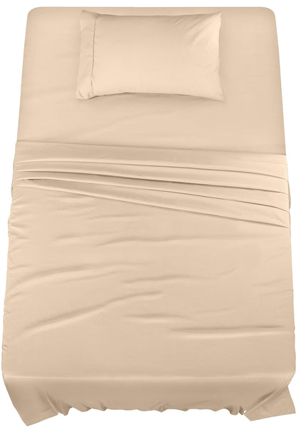 Utopia Bedding Queen Bed Sheets Set - 4 Piece Bedding - Brushed Microfiber - Shrinkage and Fade Resistant - Easy Care