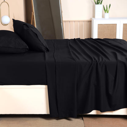 Utopia Bedding Queen Bed Sheets Set - 4 Piece Bedding - Brushed Microfiber - Shrinkage and Fade Resistant - Easy Care