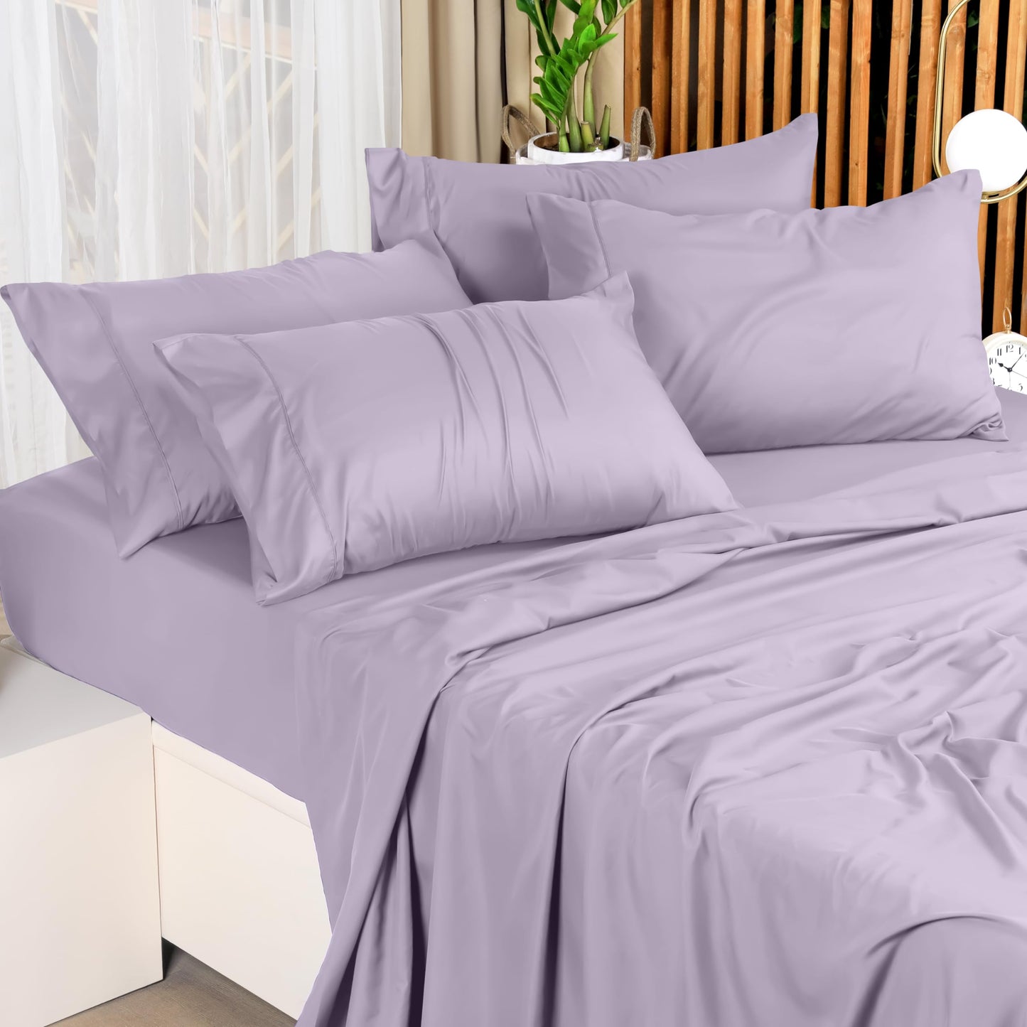 Utopia Bedding Queen Bed Sheets Set - 4 Piece Bedding - Brushed Microfiber - Shrinkage and Fade Resistant - Easy Care