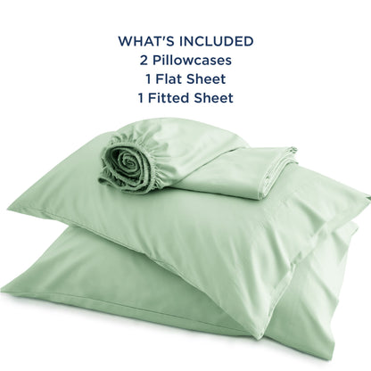 Bedsure King Size Sheet Set, Cooling Sheets King, Deep Pocket Up to 16", Hotel Luxury Silky Bedding Sheets & Pillowcases