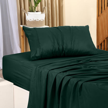 Utopia Bedding Queen Bed Sheets Set - 4 Piece Bedding - Brushed Microfiber - Shrinkage and Fade Resistant - Easy Care