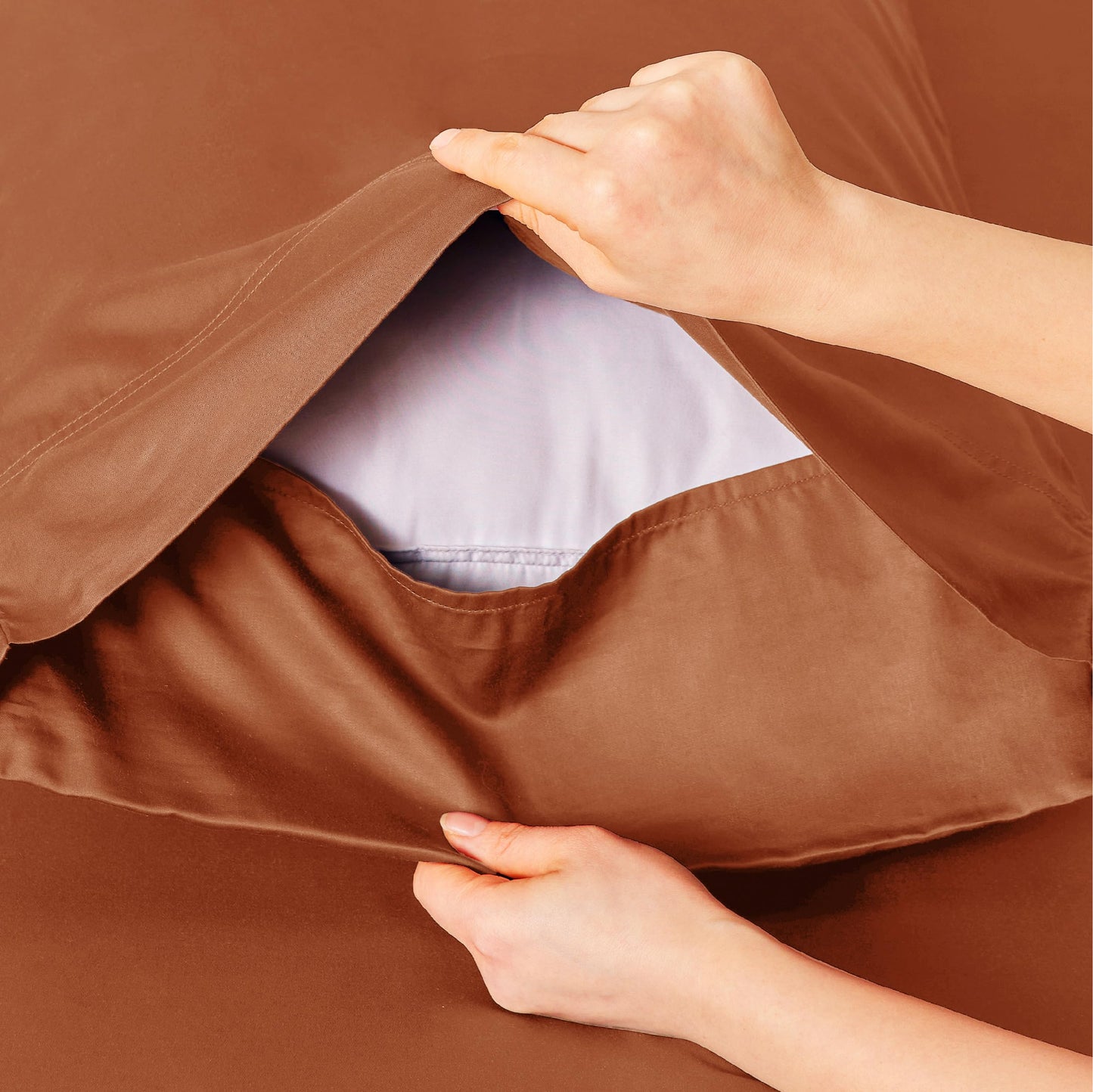 Bedsure King Size Sheet Set, Cooling Sheets King, Deep Pocket Up to 16", Hotel Luxury Silky Bedding Sheets & Pillowcases