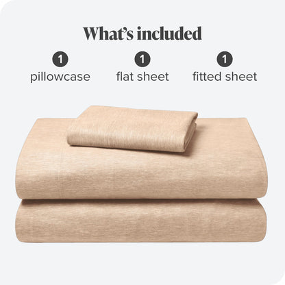 Bare Home Flannel Sheet Set 100% Cotton, Velvety Soft Heavyweight - Double Brushed Flannel - Deep Pocket (Split King, Grey)