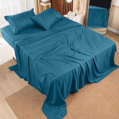 Utopia Bedding Queen Bed Sheets Set - 4 Piece Bedding - Brushed Microfiber - Shrinkage and Fade Resistant - Easy Care