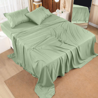 Utopia Bedding Queen Bed Sheets Set - 4 Piece Bedding - Brushed Microfiber - Shrinkage and Fade Resistant - Easy Care