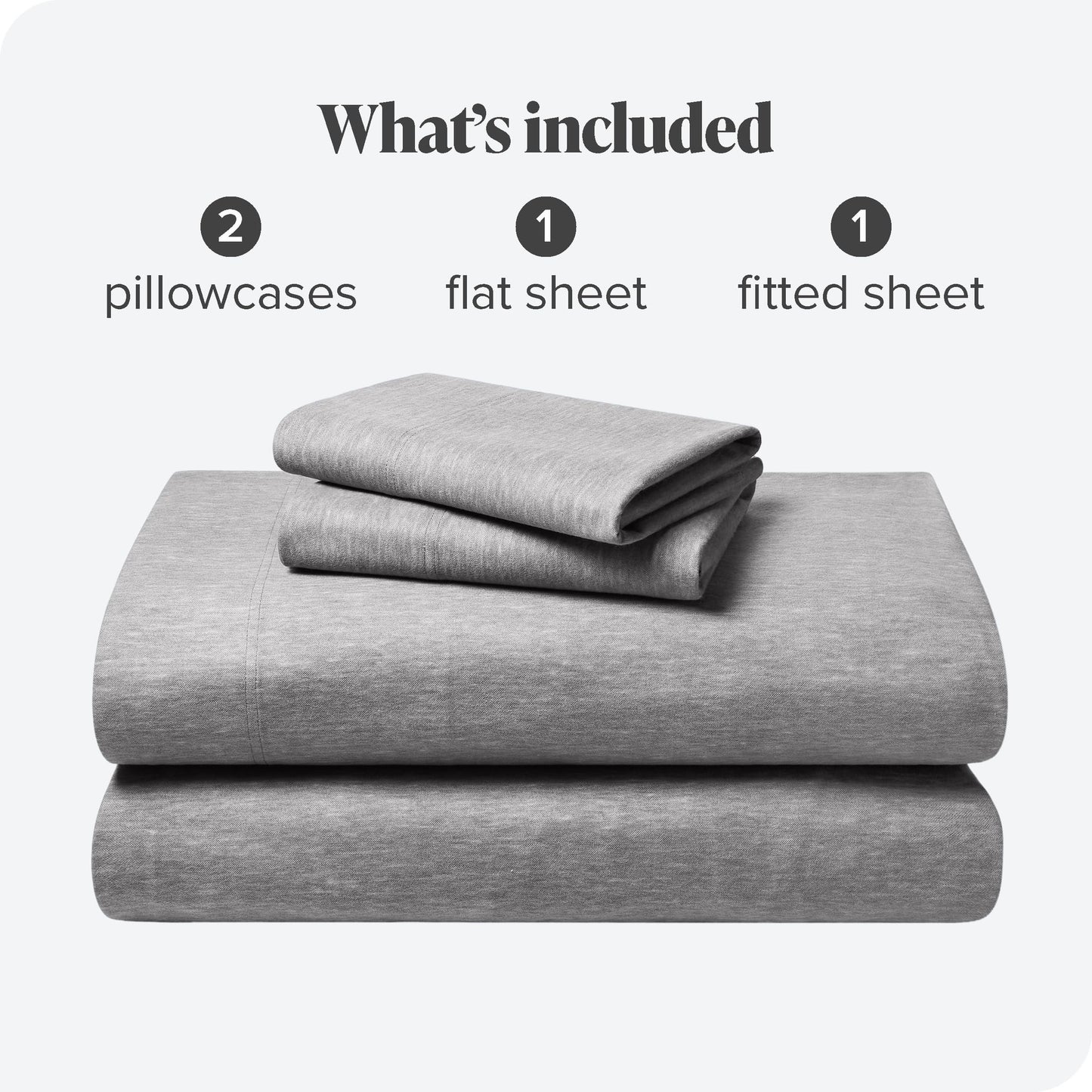 Bare Home Flannel Sheet Set 100% Cotton, Velvety Soft Heavyweight - Double Brushed Flannel - Deep Pocket (Split King, Grey)