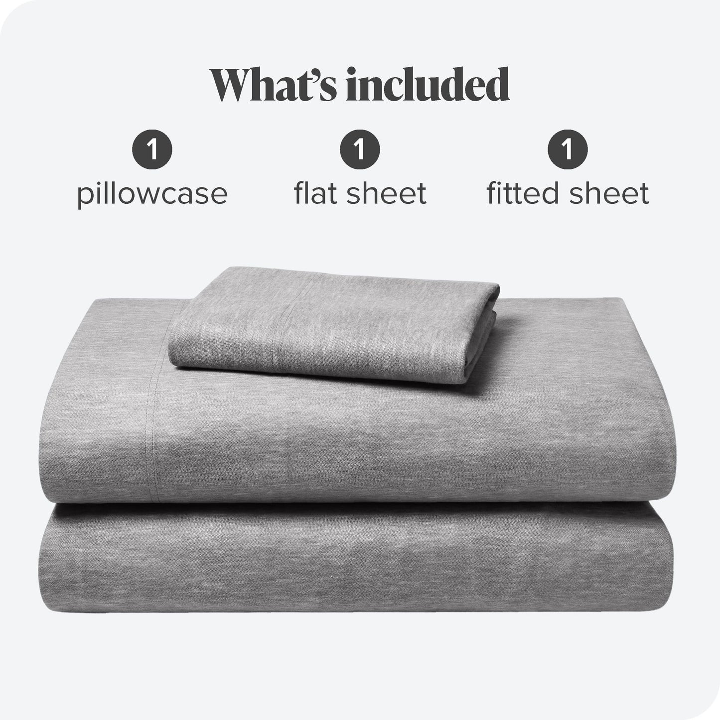 Bare Home Flannel Sheet Set 100% Cotton, Velvety Soft Heavyweight - Double Brushed Flannel - Deep Pocket (Split King, Grey)